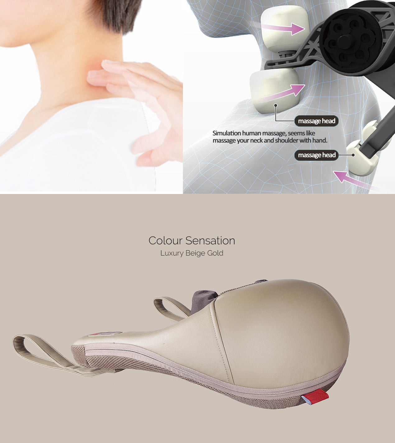 Smart Robot U Neck Massager